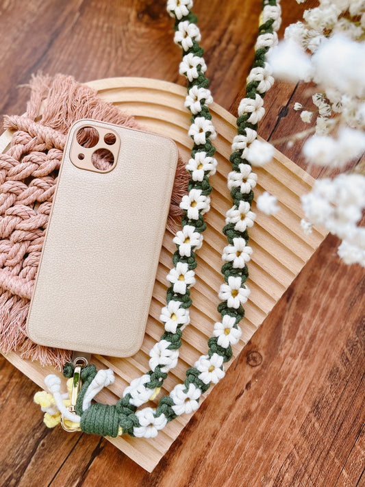 FOREST SERIES - 3-Color Fafa Phone Strap - Medium Thick