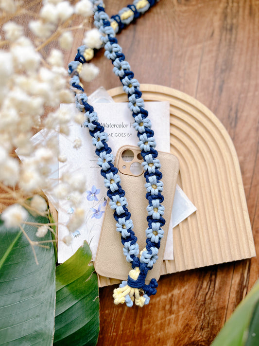 BACK TO SCHOOL SERIES - 3-Color Fafa Phone Strap - Medium Thick