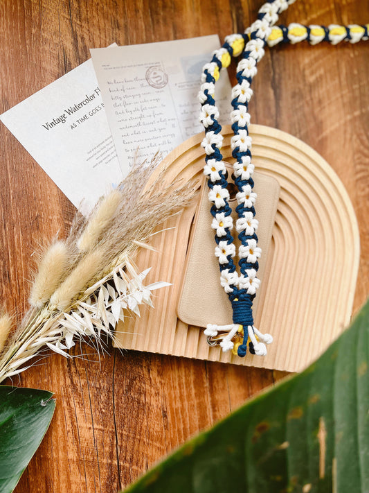 BACK TO SCHOOL SERIES - 3-Color Fafa Phone Strap - Medium Thick