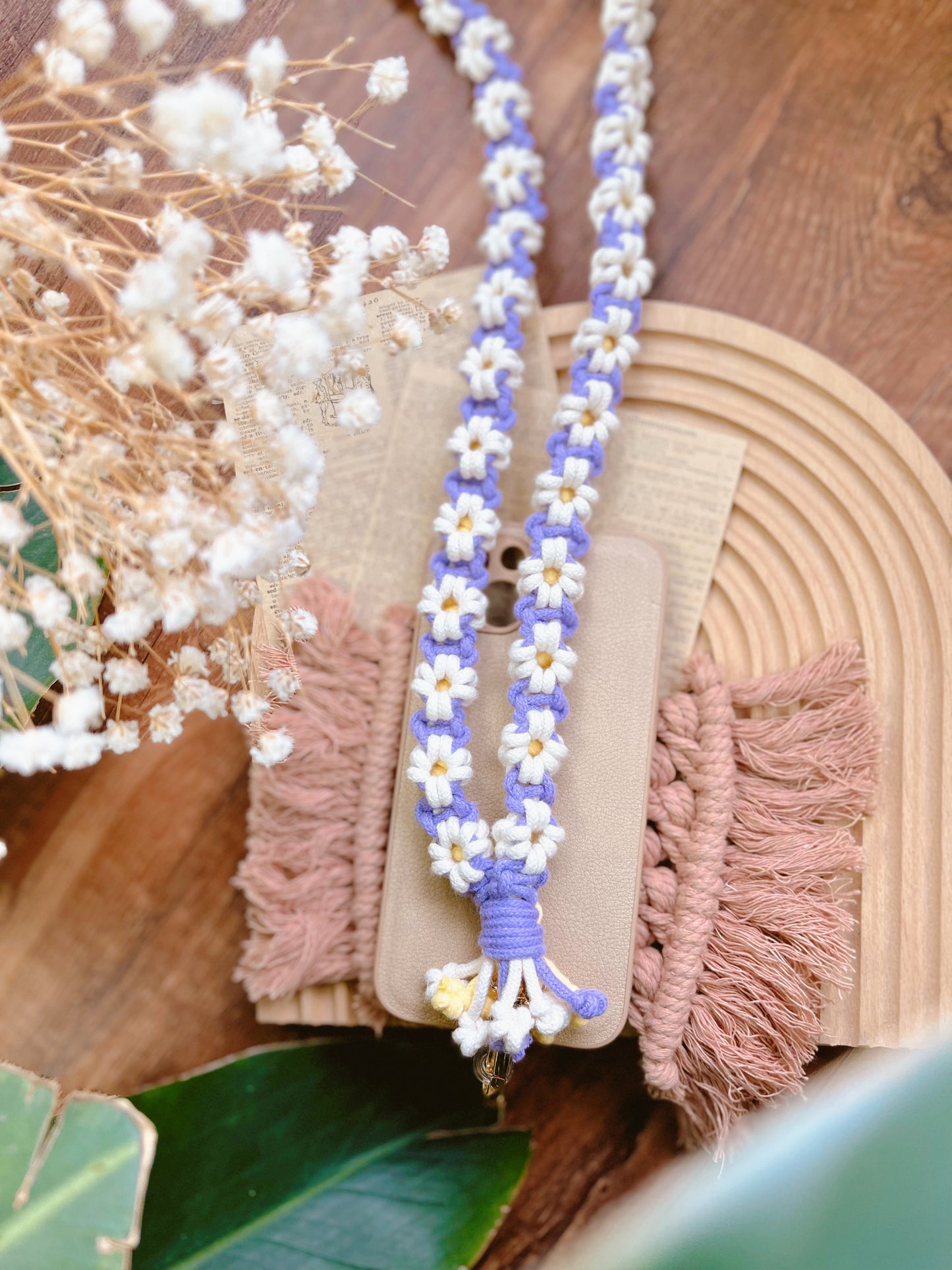 LOLLIPOP SERIES - 3-Color Fafa Phone Strap - Medium Thick