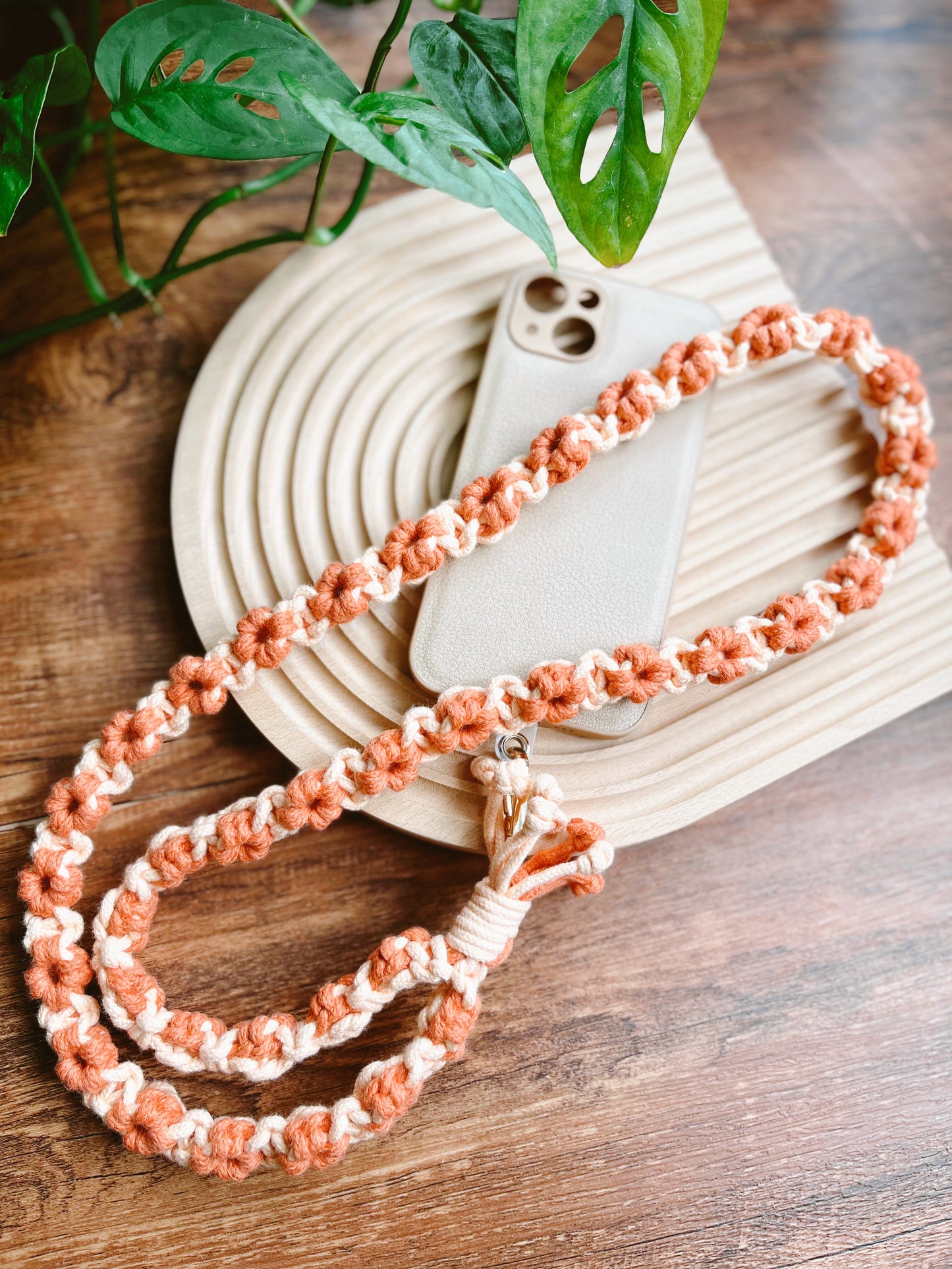 2-Color Fafa Phone Strap - Medium Thick