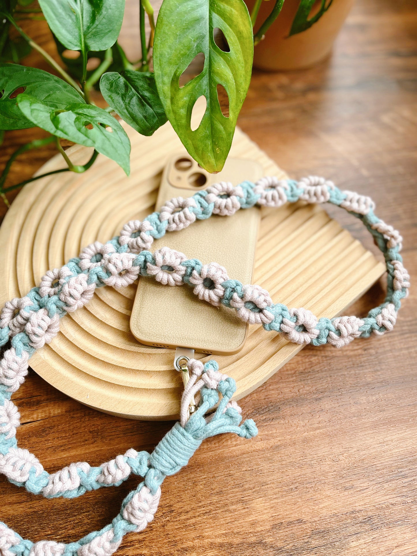 2-Color Fafa Phone Strap - Thick