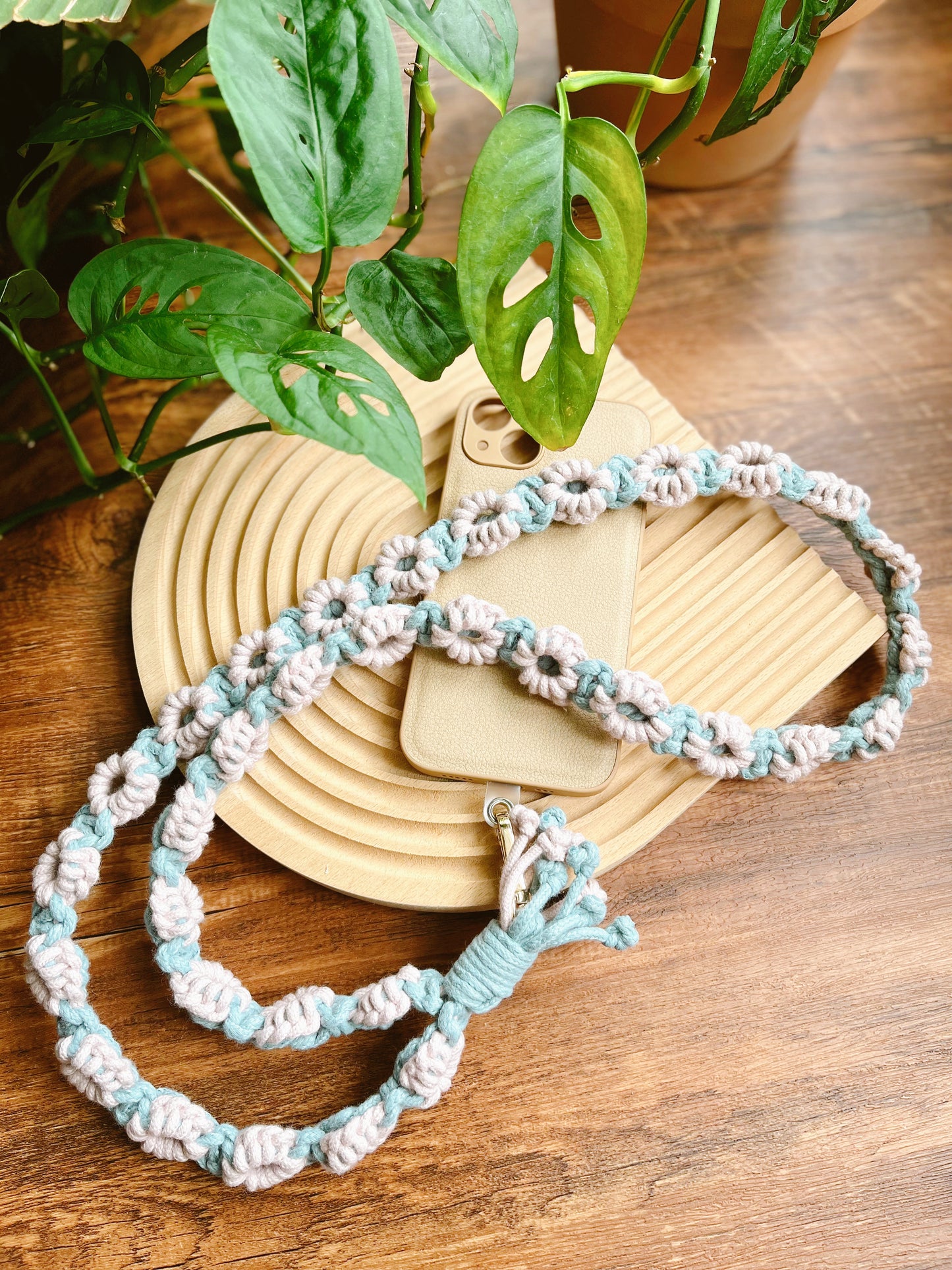 2-Color Fafa Phone Strap - Thick