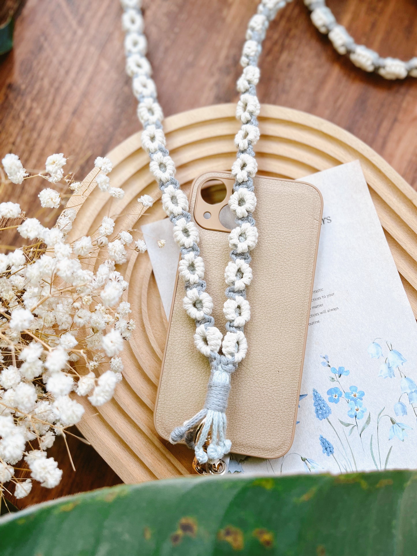 3-color Fafa Phone Strap - Thin