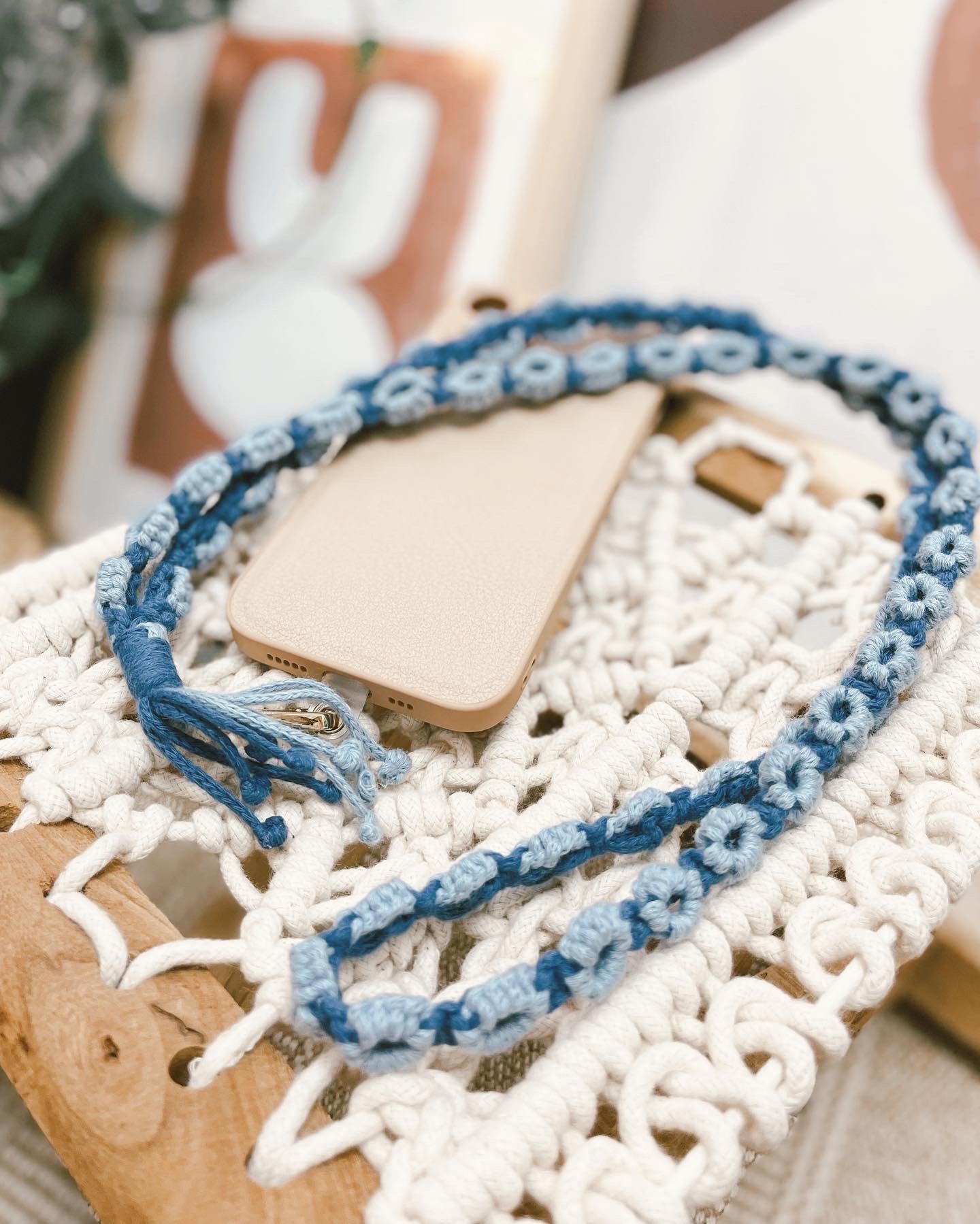 2-Color Fafa Phone Strap - Thin
