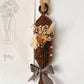 Flower Hanging w/ Wooden Beads